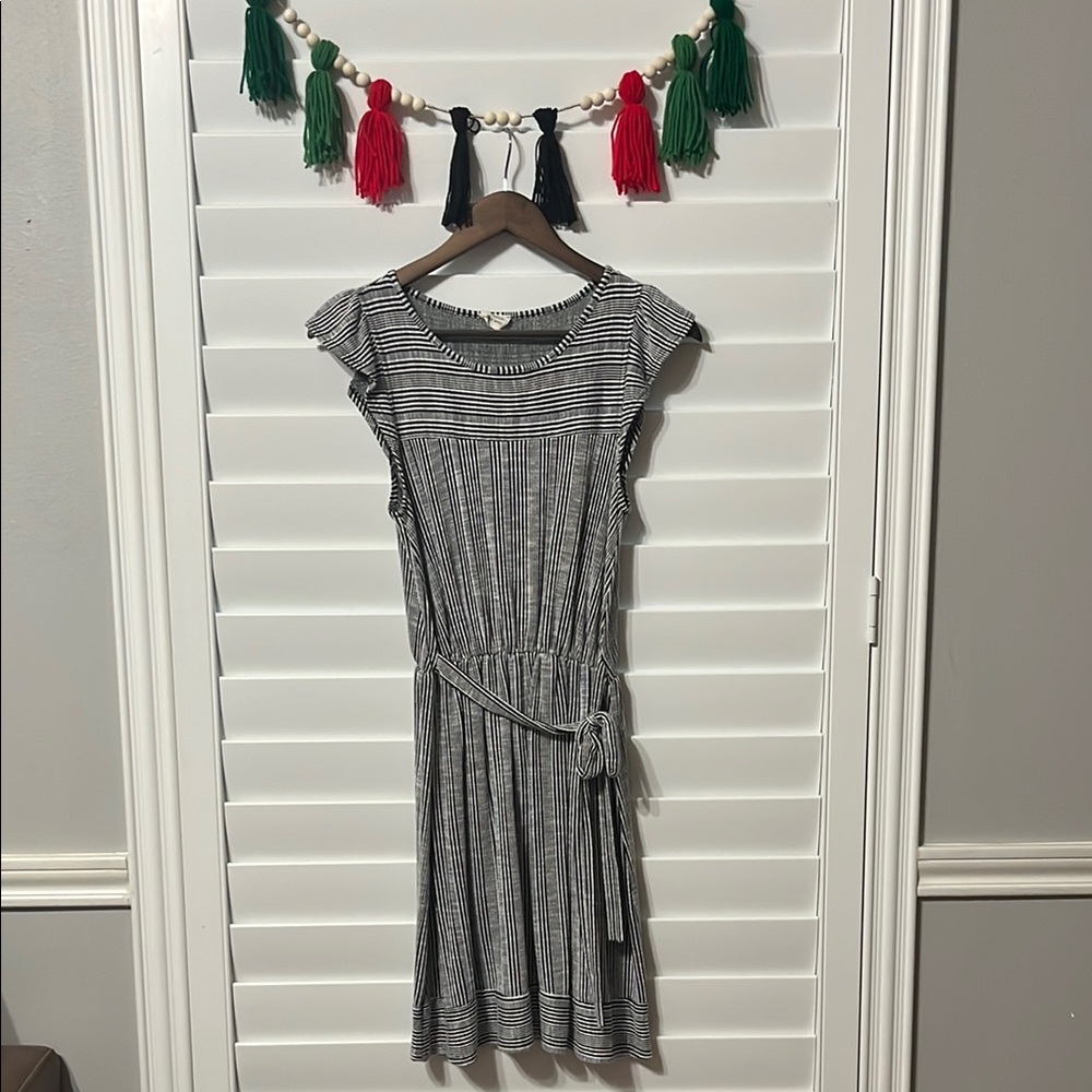 Soft stripped dress